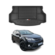 Tapis de Coffre pour Toyota RAV4 2013-2019 TPE Noir