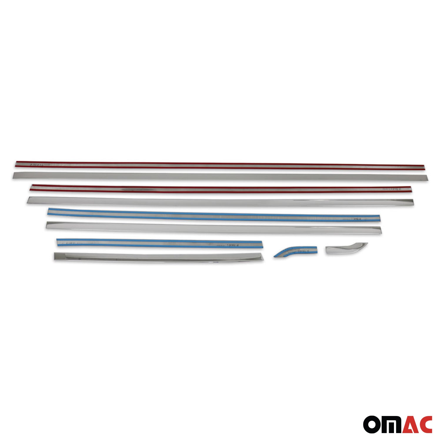Garniture de Fenêtre pour VW Crafter L3 L4 2017-2026 Acier Inox 10Pcs