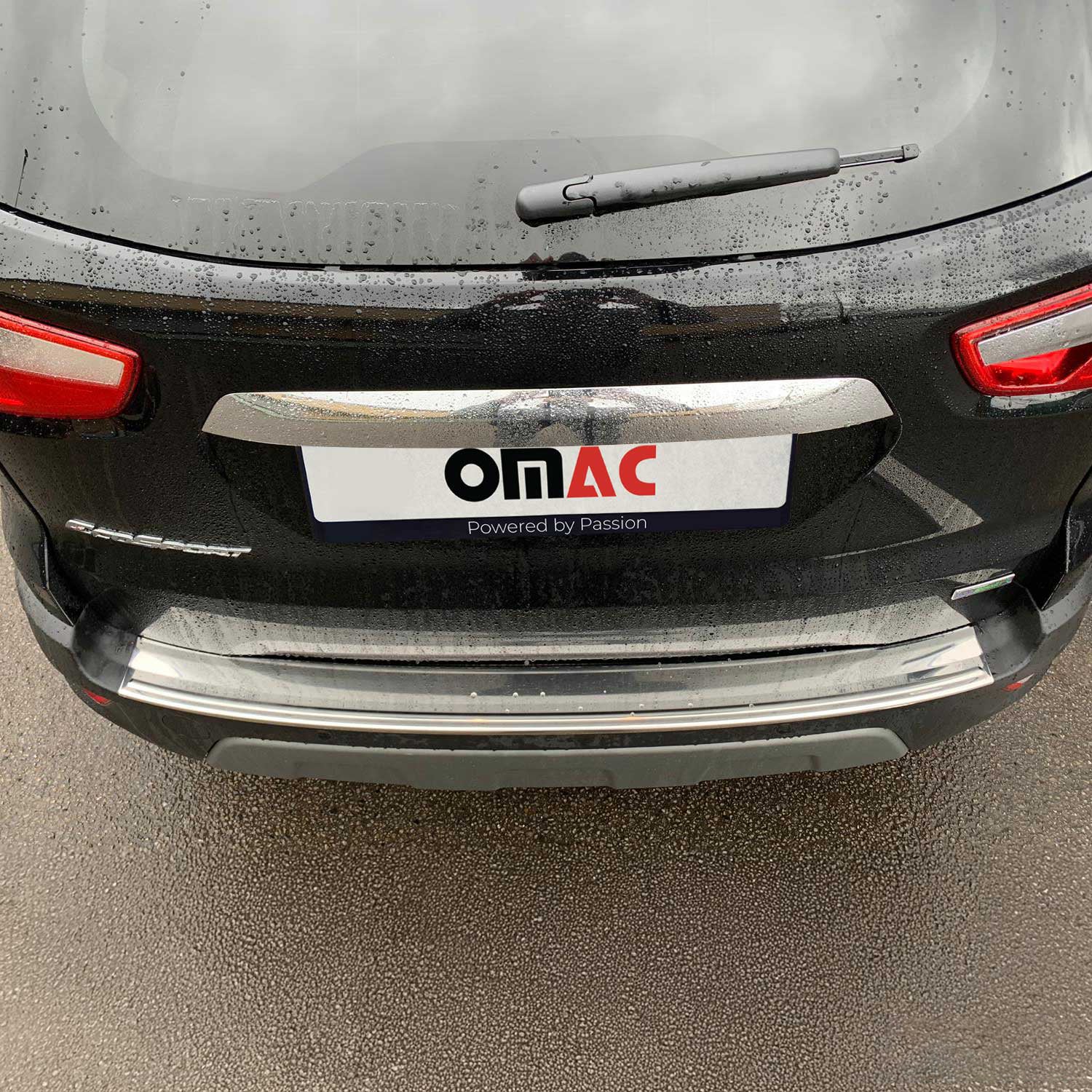 Protection seuil coffre pare-chocs pour Ford Ecosport 2017-2024 inox