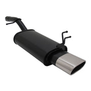 Échappement arrière sport Novus pour Ford Fiesta MK6 JH / JD 75x135mm avec ABE