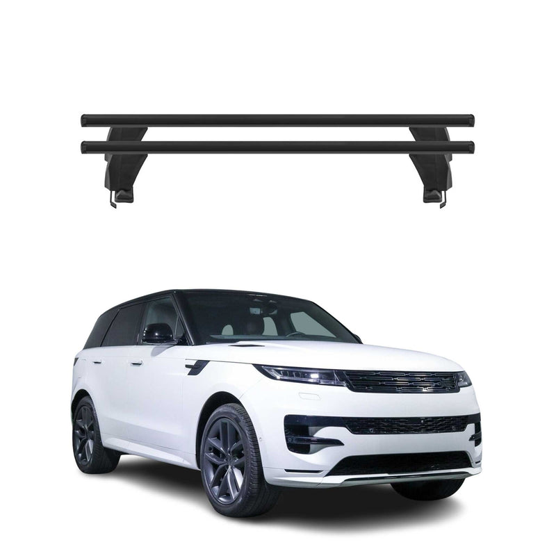Barres de toit transversales pour Land Rover Range Rover Sport III 2022-25 Noir