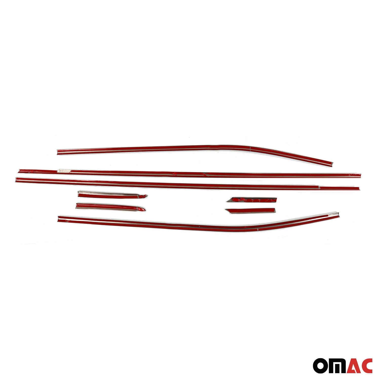 Garniture de Fenêtre pour Seat Ibiza HB 2017-2026 Acier Inox 8Pcs