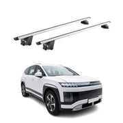 Barres de toit transversales pour Hyundai Ioniq 9 2025-2026 Aluminium Gris ABE