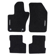 Tapis de Sol de Voiture pour Jeep Renegade 2015-2025 Velours Noir 4Pcs