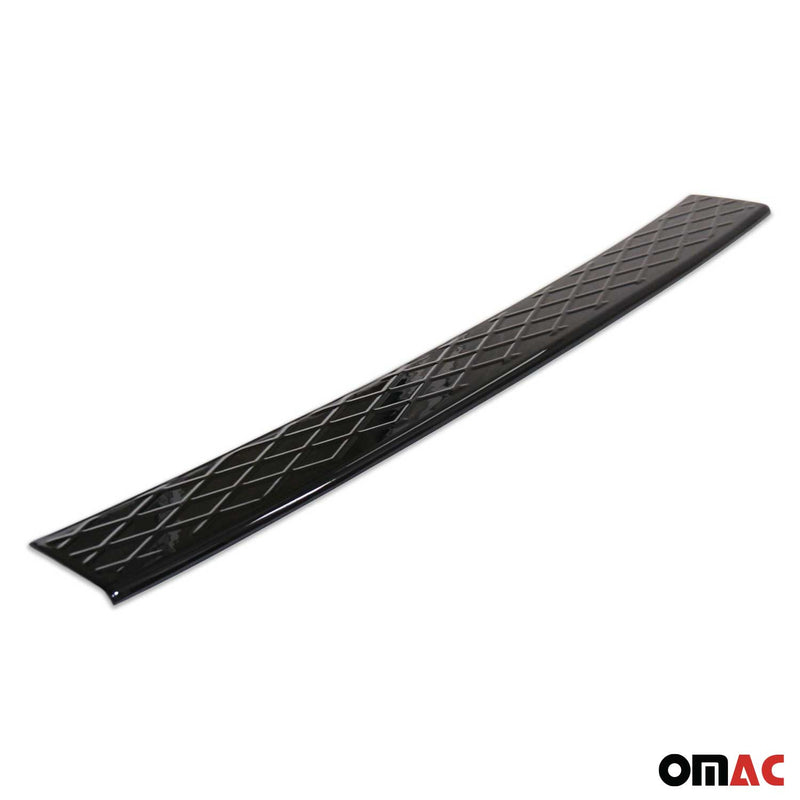 Protection Seuil De Pare-Chocs Arriére pour VW ID.Buzz 2022-25 ABS Noir Brillant