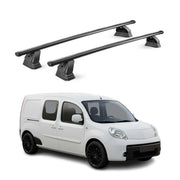 Barres de toit transversales acier pour Renault Kangoo II 2007-2021 TÜV Noir 2x
