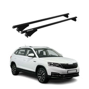 Tiger Barres de toit transversales pour Skoda Kamiq 2019-2026 Noir