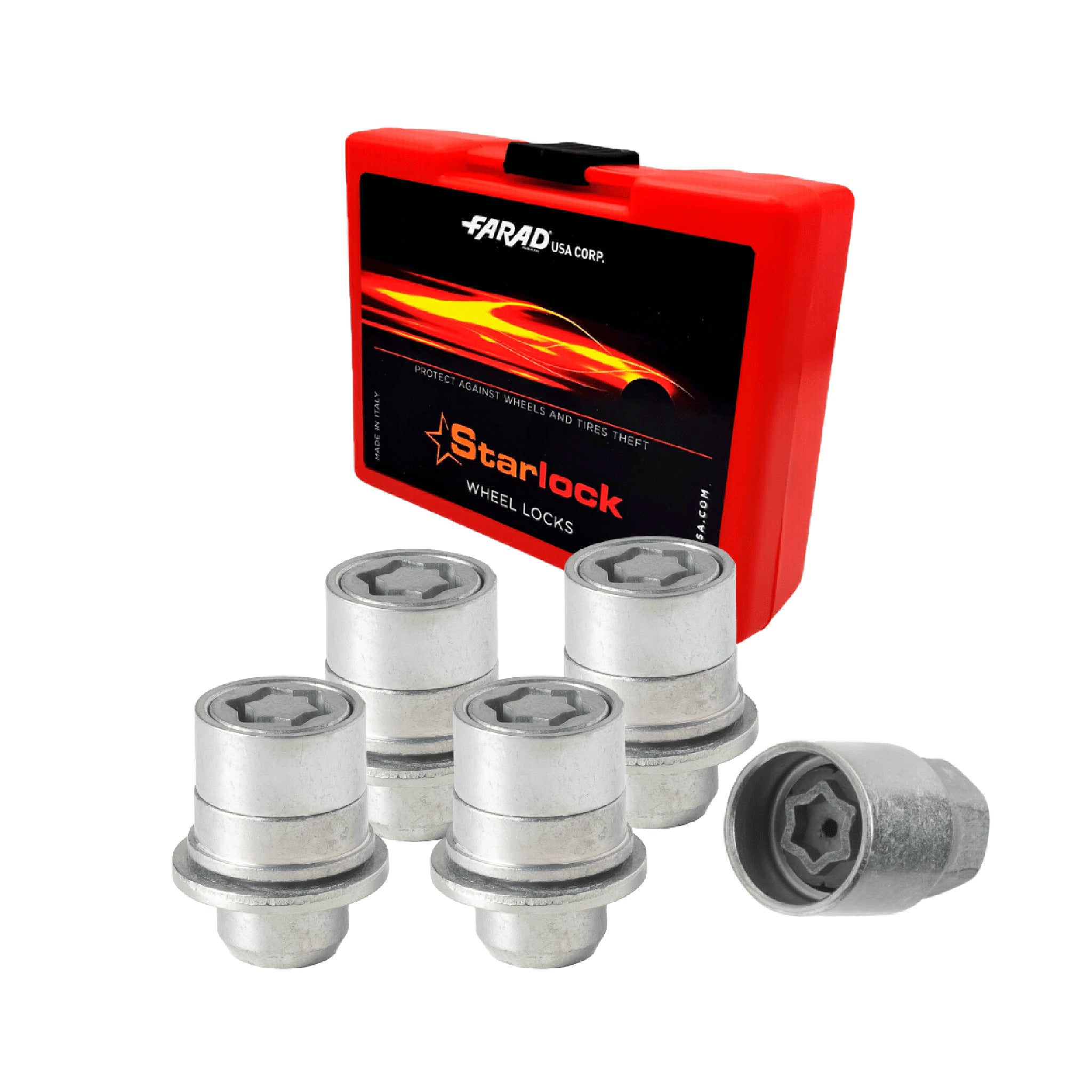 Vis de roue antivol pour Lexus GS450 dès 2006 Gris lot de 4 M12X1,5