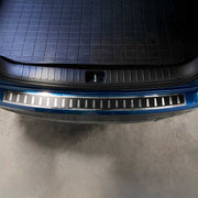 Protection de Pare-Chocs pour Hyundai Tucson III 2019-21 FL Inox film carbone