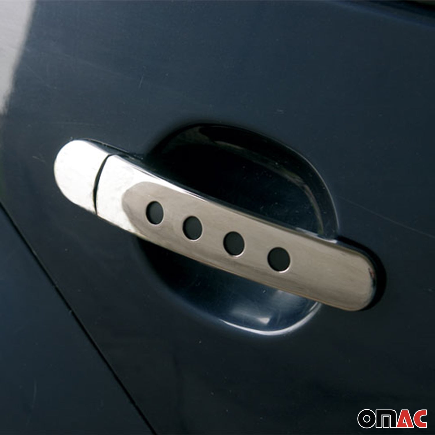 Couverture Poignée de porte pour Seat Toledo 1998-2009 4 portes inox Chromé 8Pcs