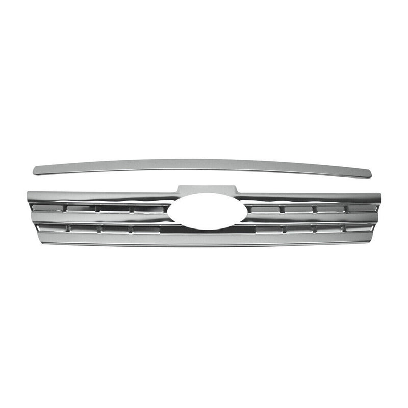 Moulure de Grille de Calandre pour Ford Tourneo Connect 2009-2013 Chromé 2Pcs