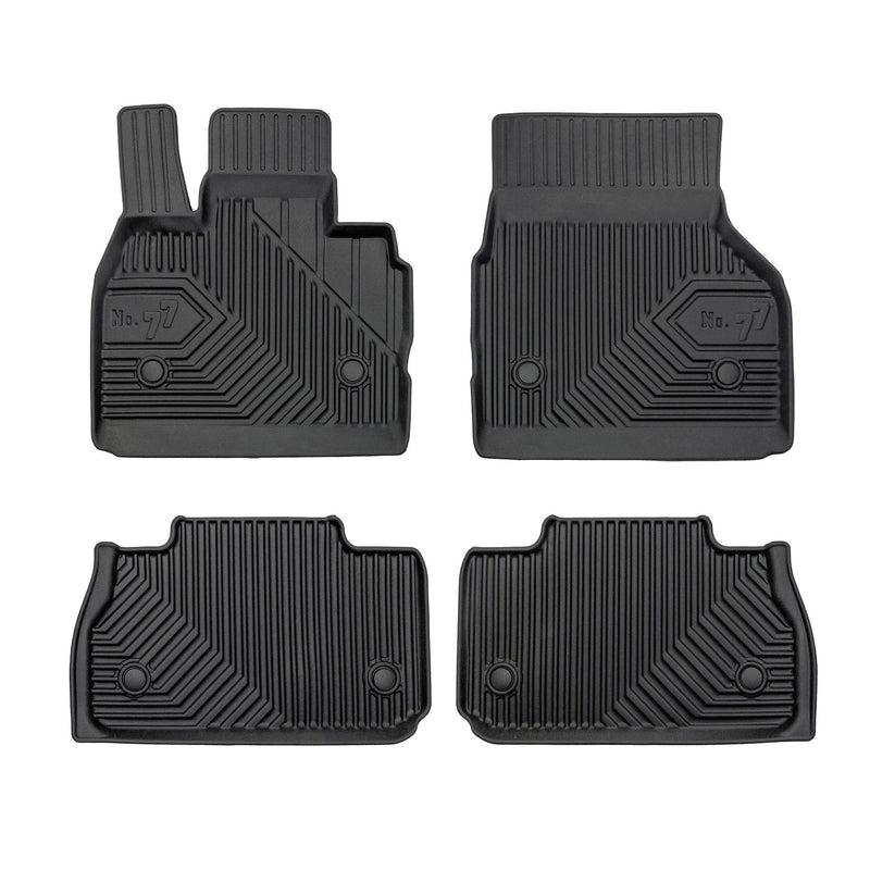 Tapis de Sol de Voiture pour BMW iX I20 2021-2025 TPE Antidérapant Noir 4Pcs