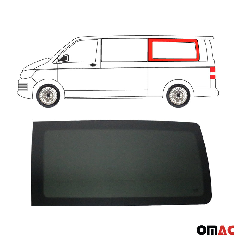 Vitre de Porte pour VW T5 2003-2015 L3 Arrière Gauche Verre fixe