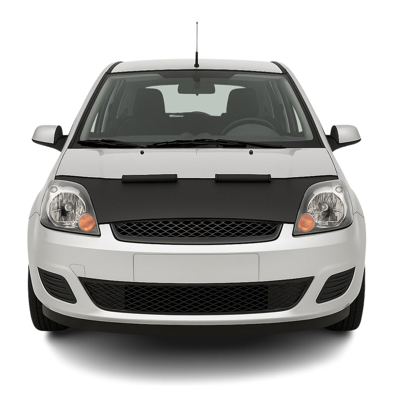 Protège Capot pour Ford Fiesta 2002-2009 Masque de voiture vinyle Noir