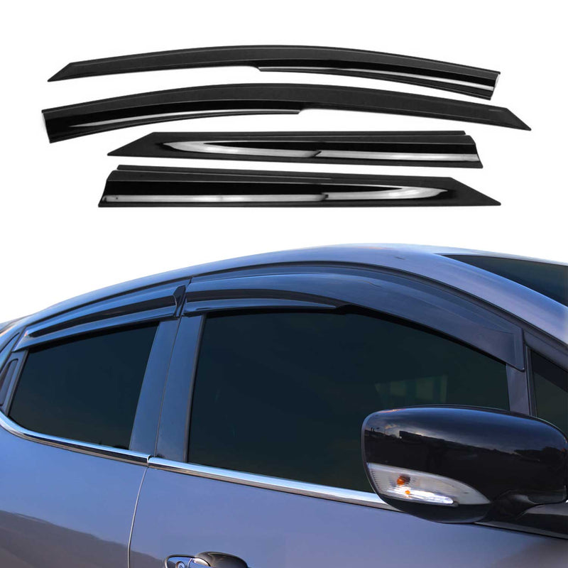 Déflecteurs De Vent Pluie D'air pour VW Passat B8 2015-2019 Berline Acryl 4 Pcs