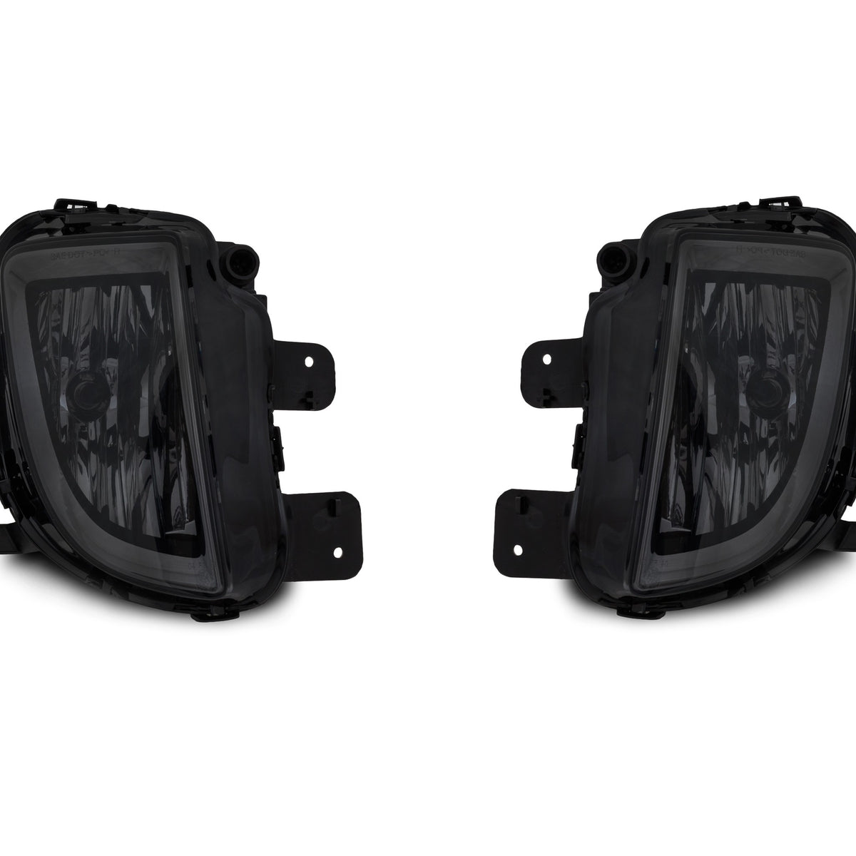 JOM Feux Antibrouillard pour VW Golf 6 GTI (5K1) 2008- Klarglas Fumé