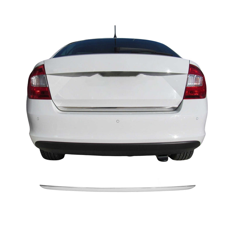 Garniture de Hayon Coffre pour Skoda Rapid Berline 2012-2019 acier inox