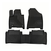 Tapis de sol pour Hyundai Santa Fe V 2024-2026 7places 1ème 2ème rangée TPE 3Pcs