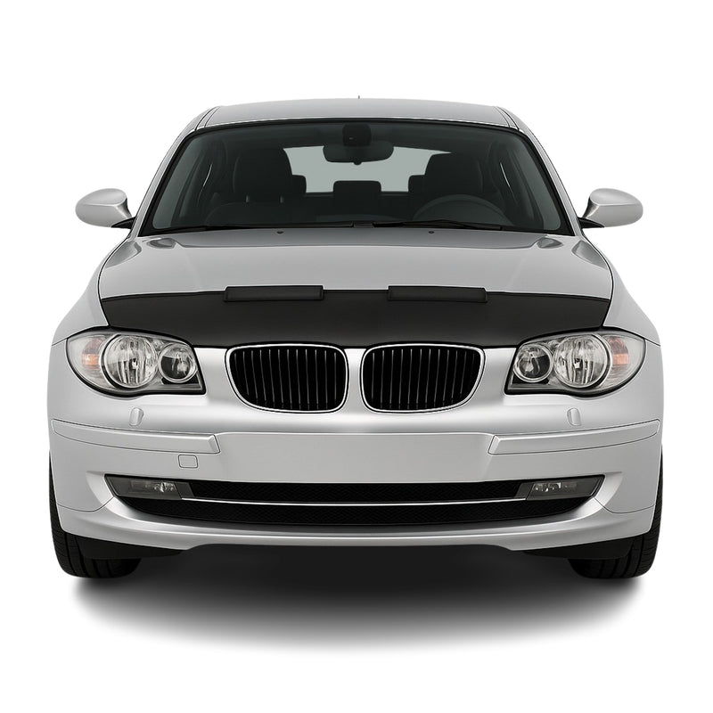 Protège capot Masque pour BMW Série 1 E81 E82 E87 E88 2004-2013 vinyle Noir
