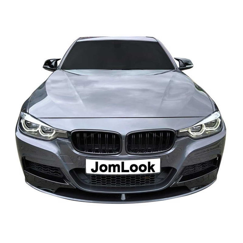 Calandre JOM Pare-chocs avant pour BMW Series 3 F30 F31 2011-2019 ABS Noir 1x