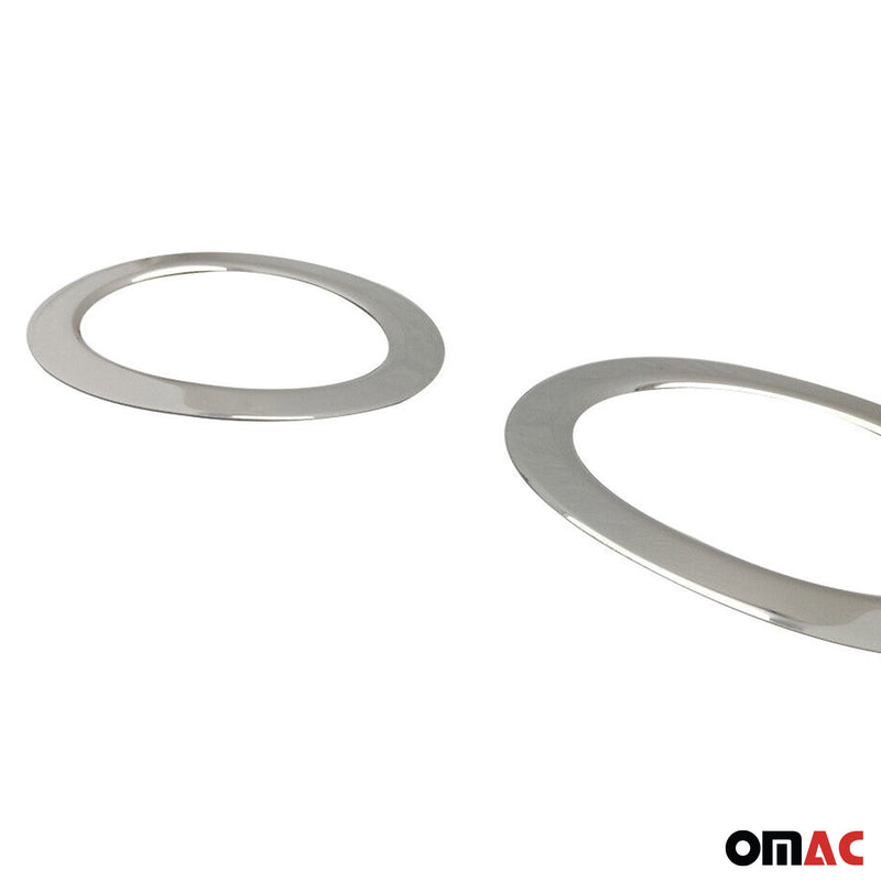 Cadres de Phare Avant - pour Renault Trafic III 2014-2023 inoxy chromé