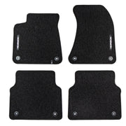 Tapis de Sol de Voiture pour Audi A8 D4 2009-2017 Velours solide et durable 4Pcs
