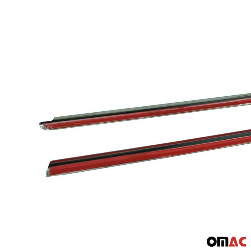 Garniture de Fenêtre pour Dacia Dokker 2012-2021 Acier Inox 2Pcs