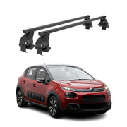 Barres Transversales Menabo pour Citroen C3 2016-2024 Noir