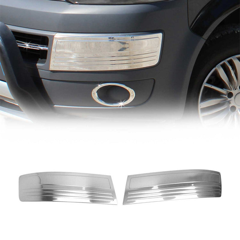 Moulure de Grille de Calandre pour VW Transporter T5 2009-2015 Chromé 2Pcs