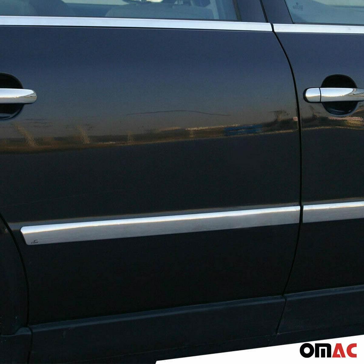 Baguettes de porte pour VW Passat B5.5 2000-2005 Berline inox 4x