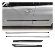 Garniture baguette de porte latérale pour Opel Mokka/Mokka-e 2021-2026 Noir 4Pcs