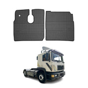 Tapis de Sol pour MAN 8-153 1994-2005 Caoutchouc Noir