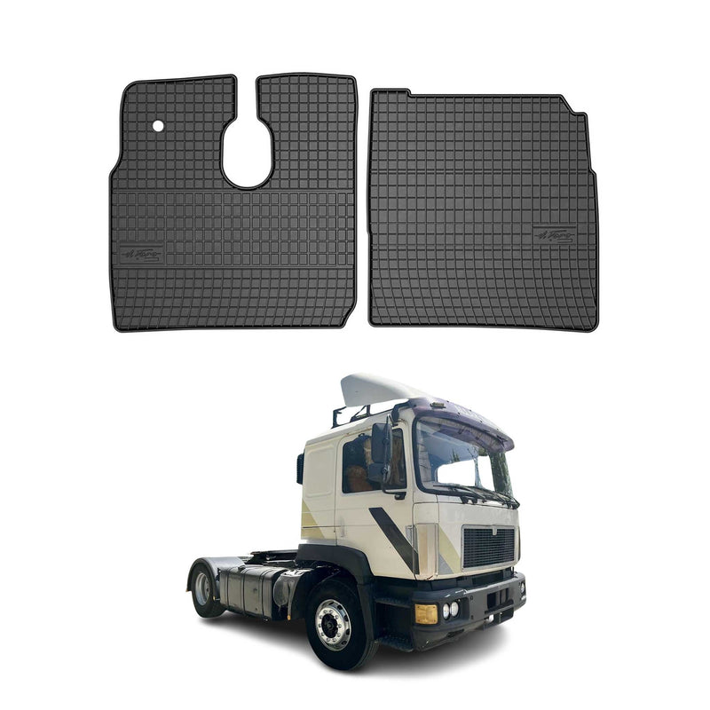 Tapis de Sol pour MAN 8-153 1994-2005 Caoutchouc Noir