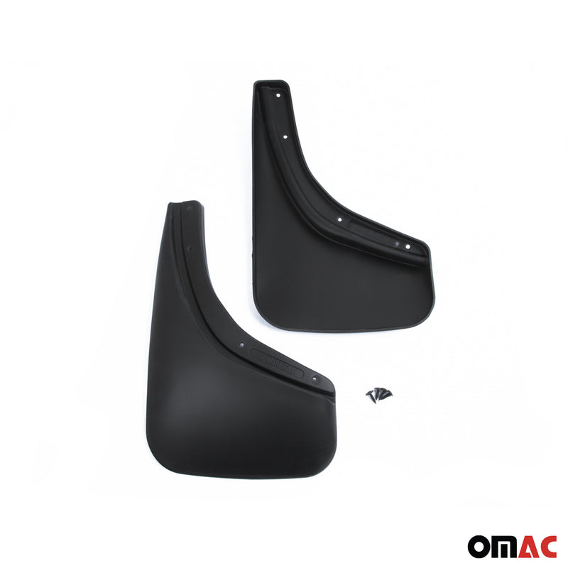 Bavettes Garde Boue pour Skoda Yeti 2010-2017 Avant et Arrière Plastique Noir 4x
