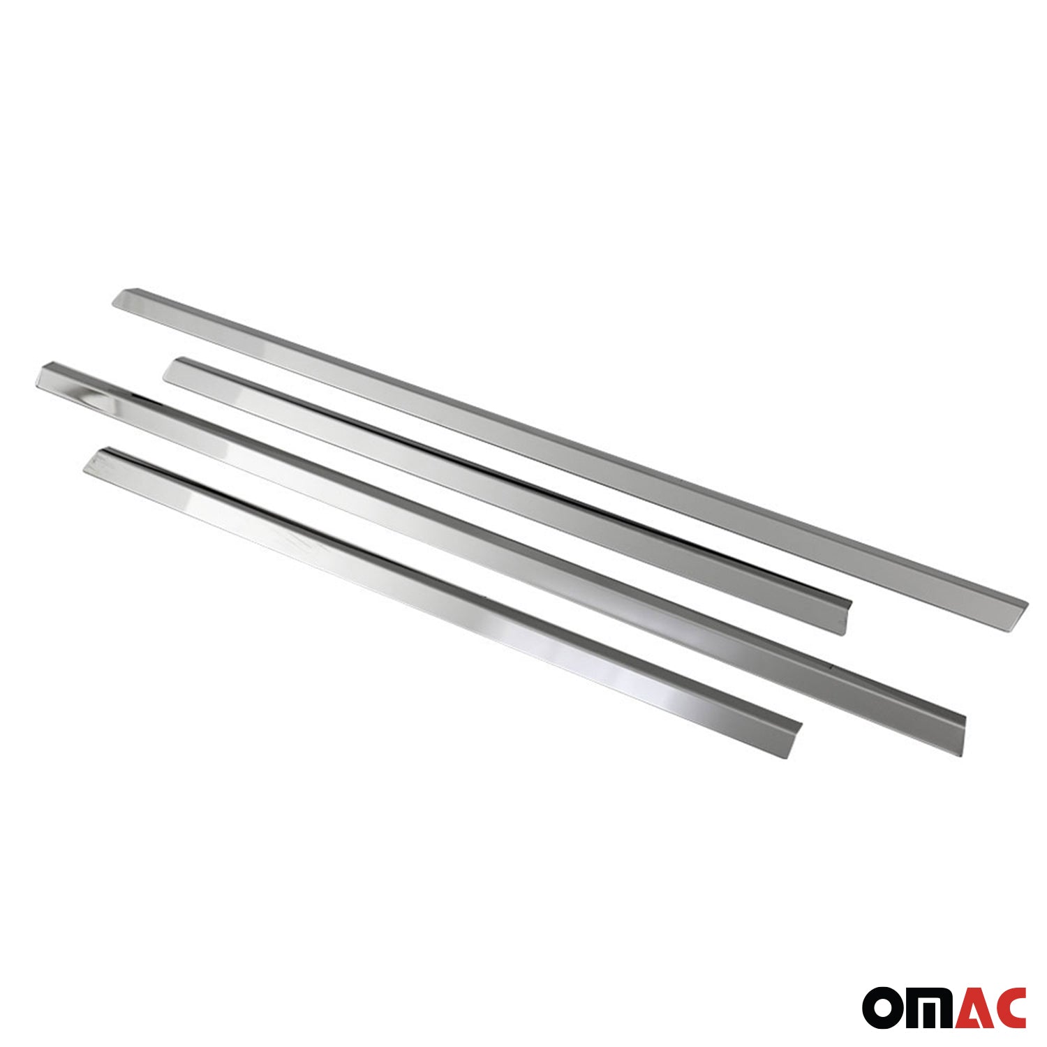 Garniture de Fenêtre pour Mercedes Classe M W163 SUV 1998-2005 Acier Inox 4Pcs