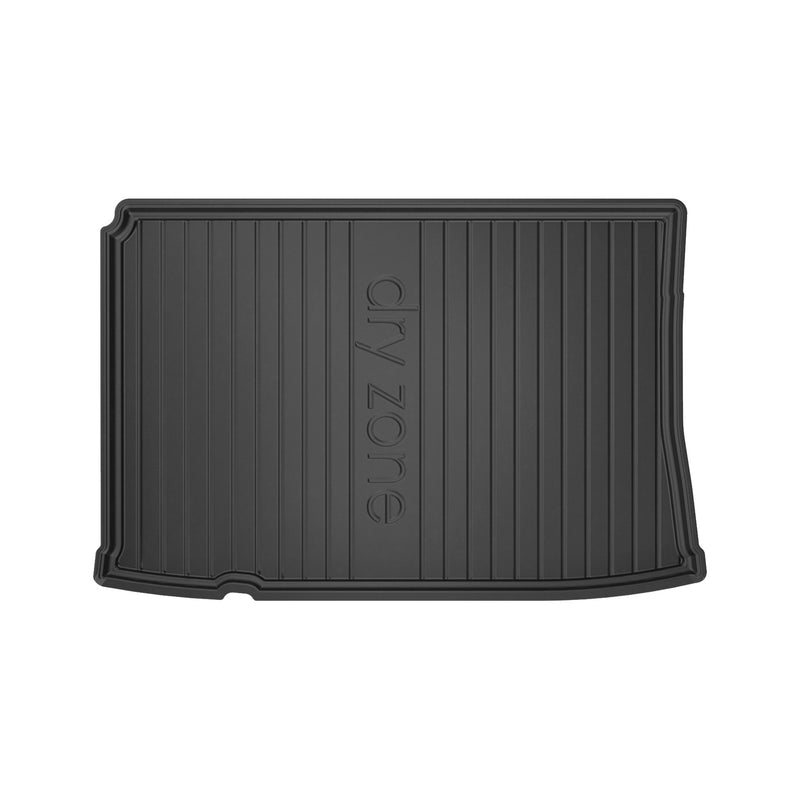 Tapis de coffre pour Fiat Qubo 2008-2020 à double porte de hayon TPE Noir 1Pc