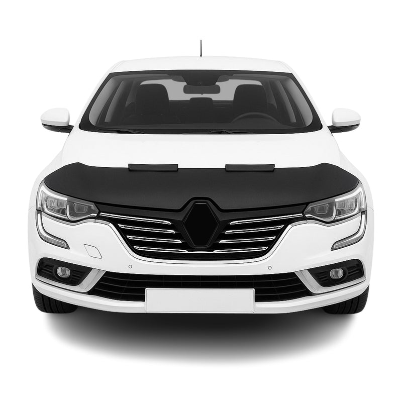 Protège Capot pour Renault Talisman 2016-2025 Masque de voiture vinyle Noir
