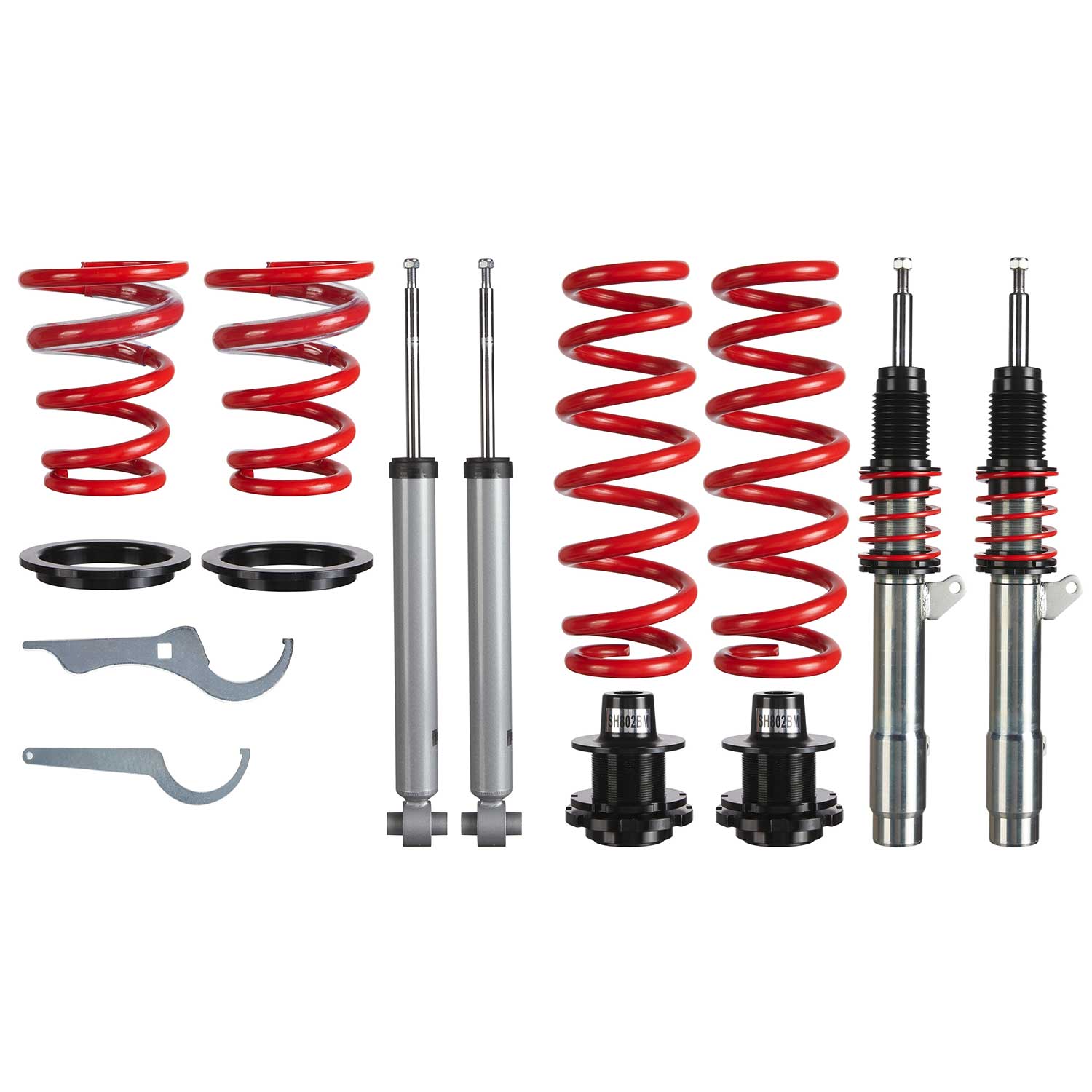 Kit Suspension + Amortisseurs pour BMW Series 1 F20/21 114/116/118/120/125 11-19