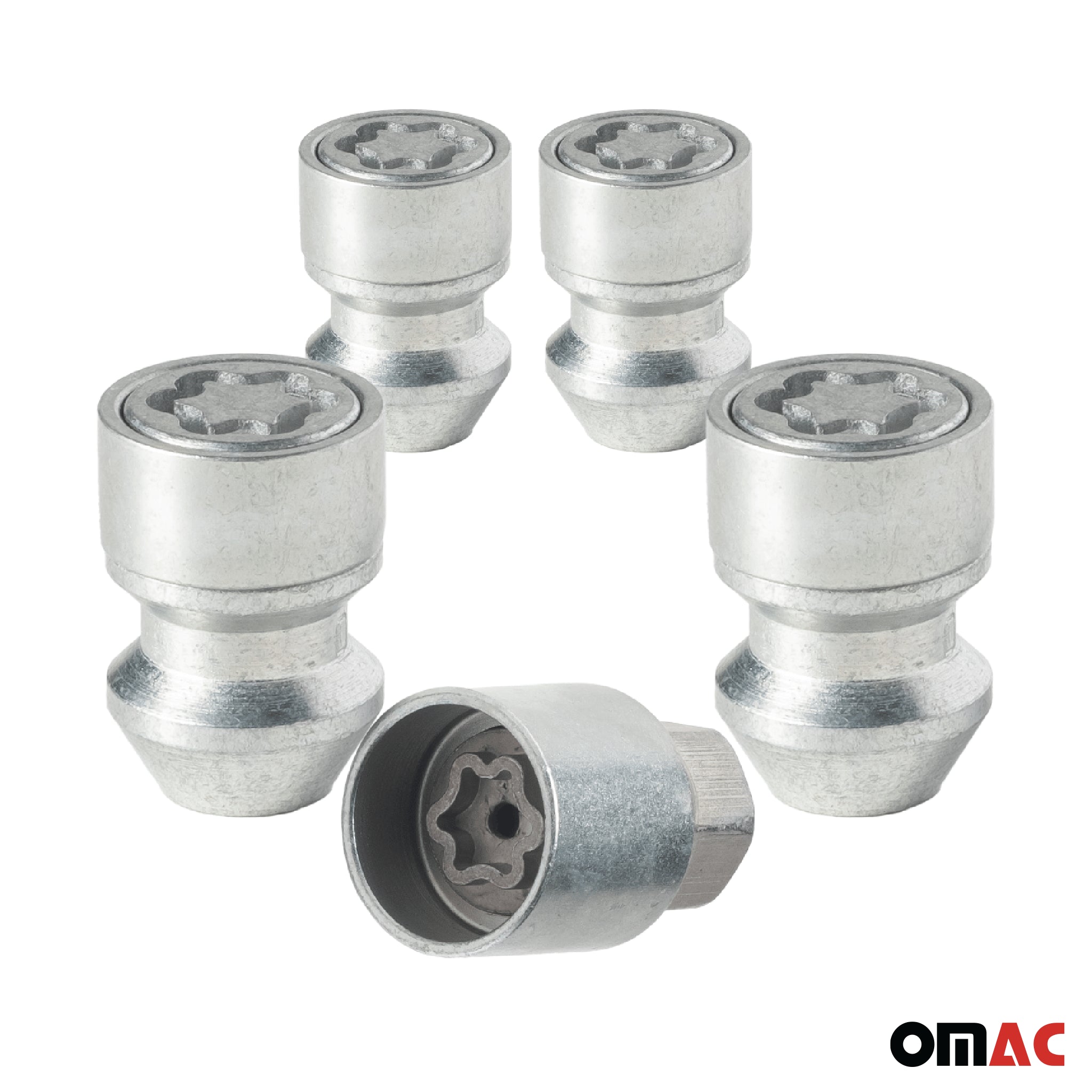 Vis de roue antivol pour Toyota Yaris Cross dès 2021 Gris lot de 4 M12X1,5