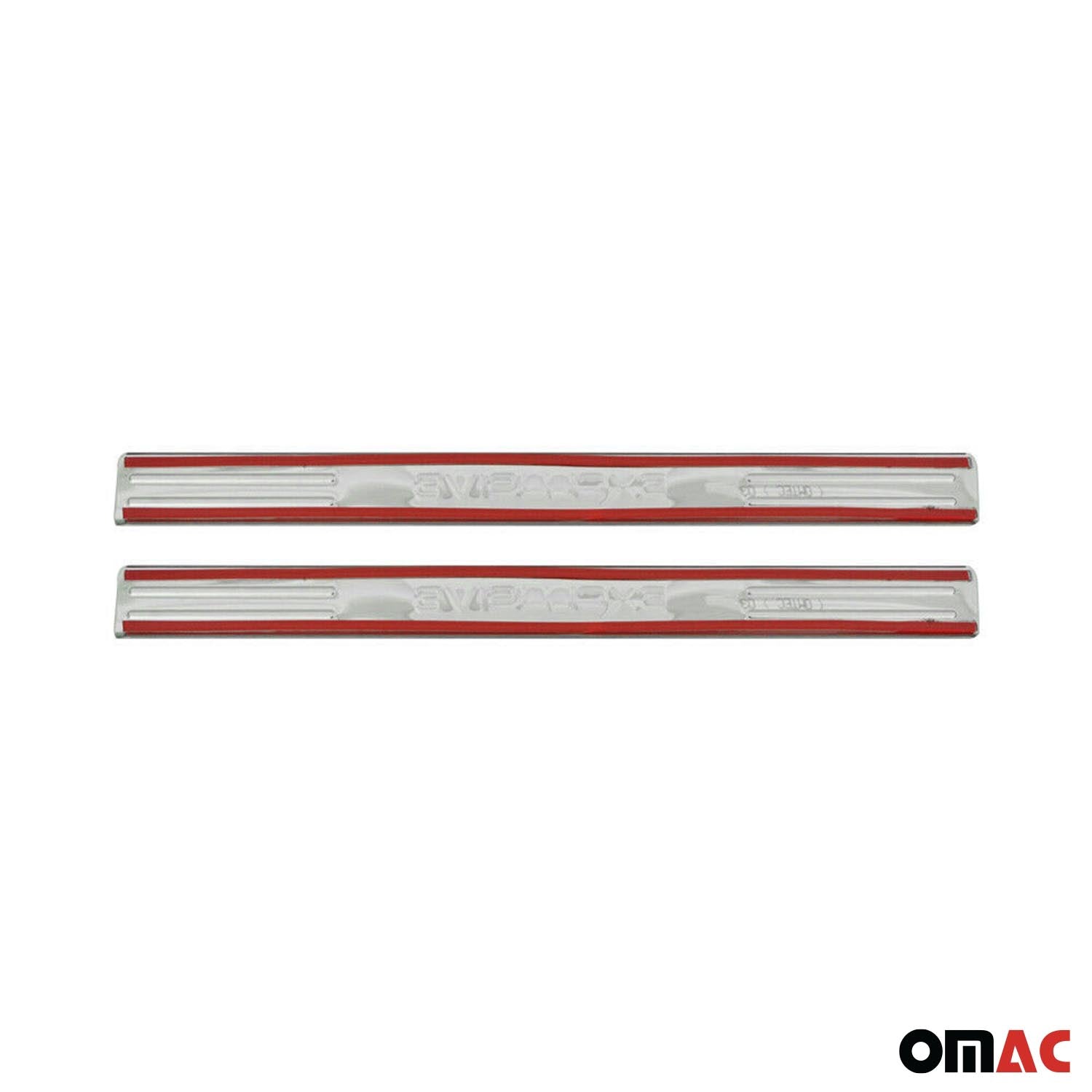Couverture de Seuil de porte pour Mercedes Vito W447 2014-2026 acier chromé 2x