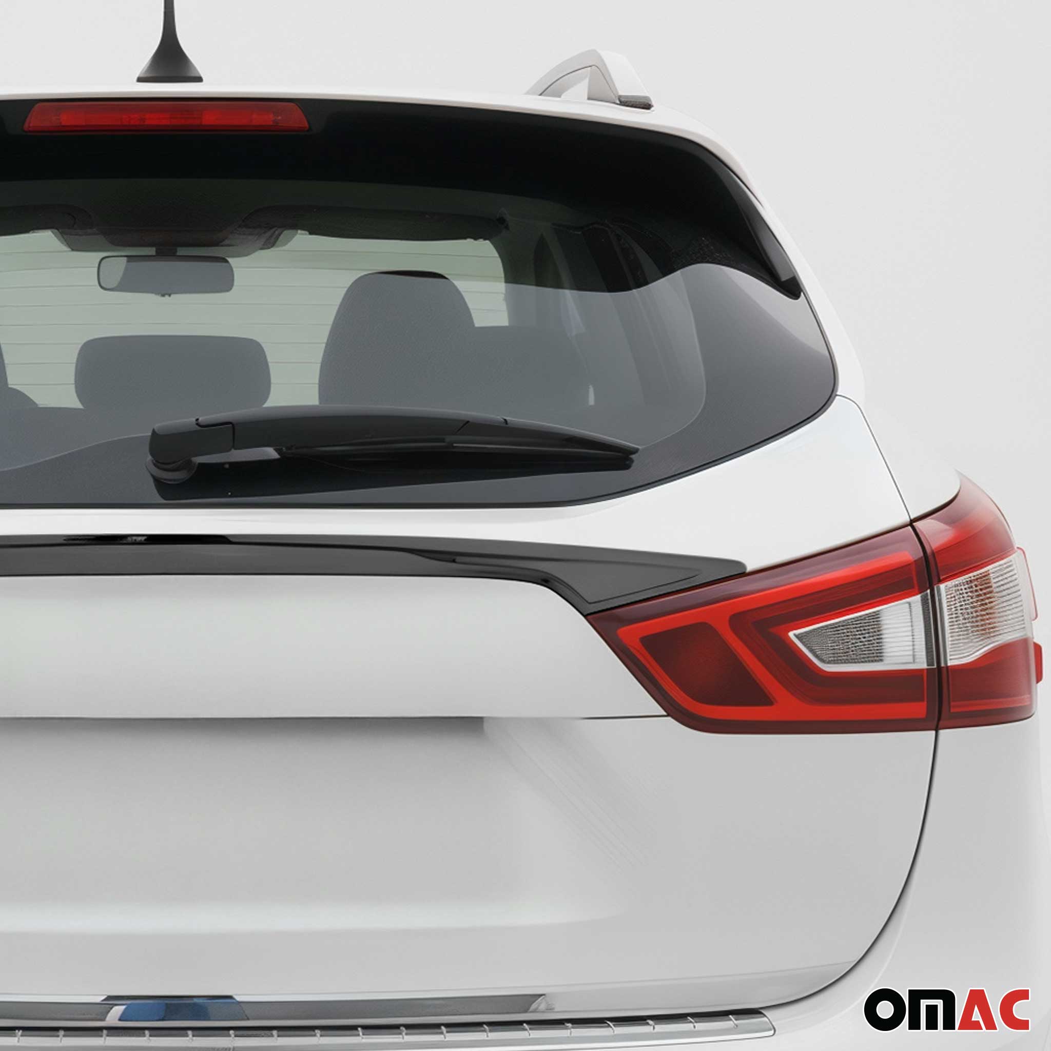 Poignée de Coffre Arrière pour Nissan Qashqai 2014-2021 acier inox foncé