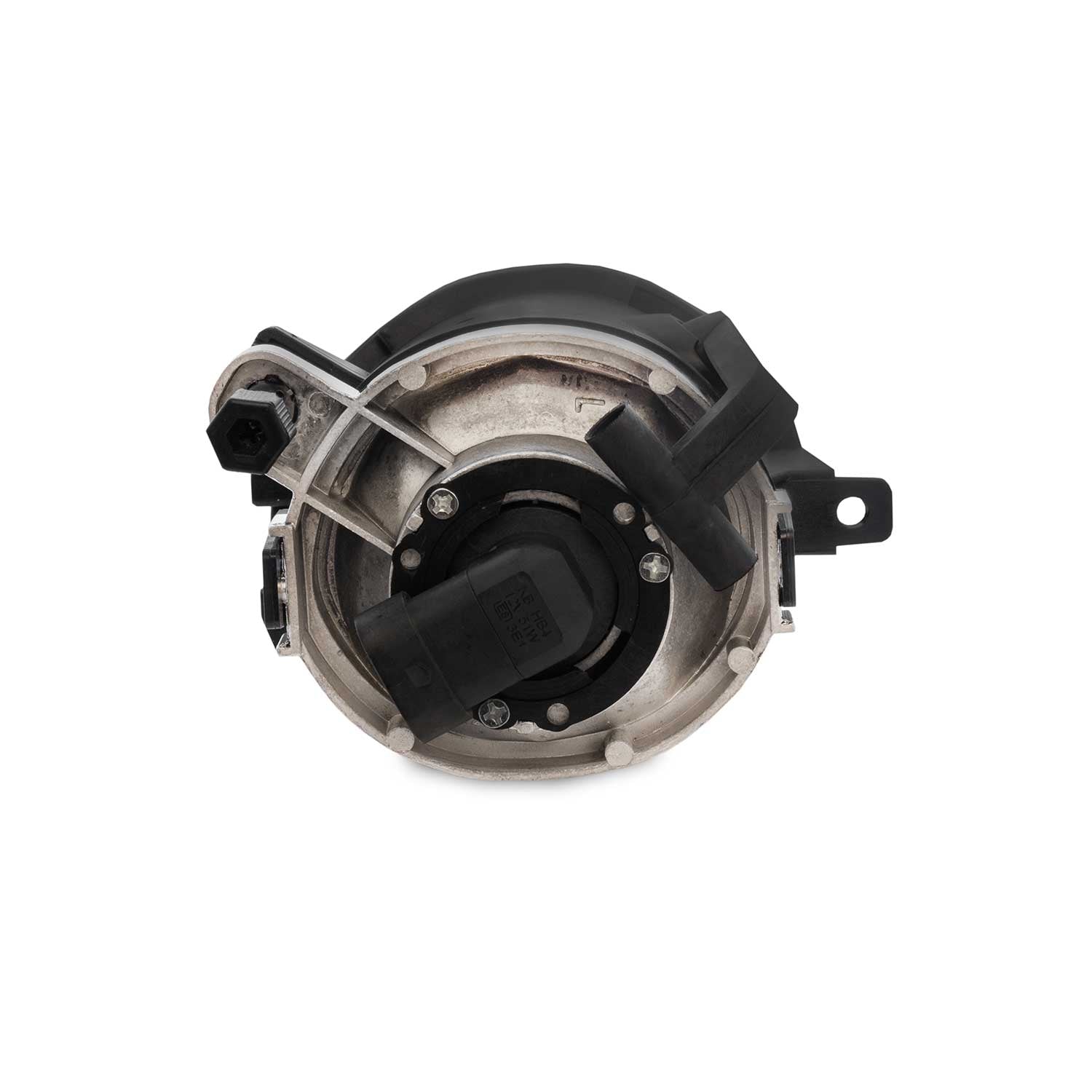 Feux anti-brouillard rond entourage lisse jaune pour BMW Series 3 E46/M3/E39/ M5