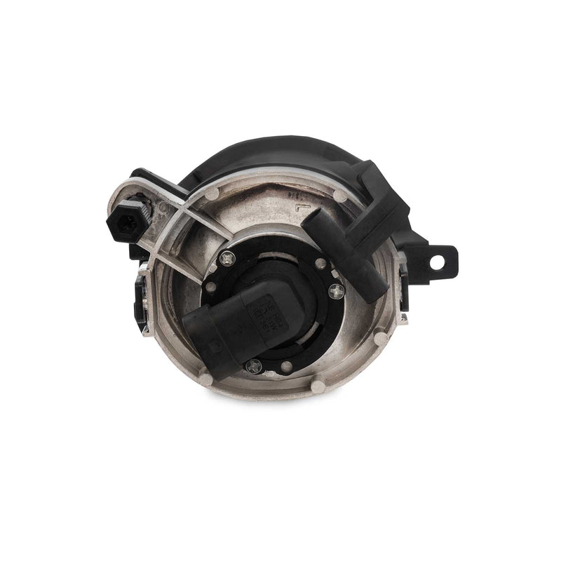 Feux anti-brouillard rond entourage lisse jaune pour BMW Series 3 E46/M3/E39/ M5