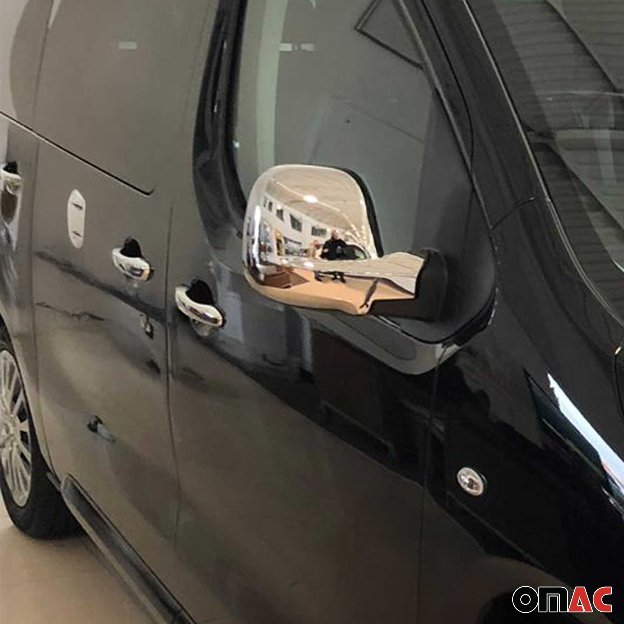 Couverture de poignée de porte pour Peugeot Expert Traveller 2016-2021 Acier 8x