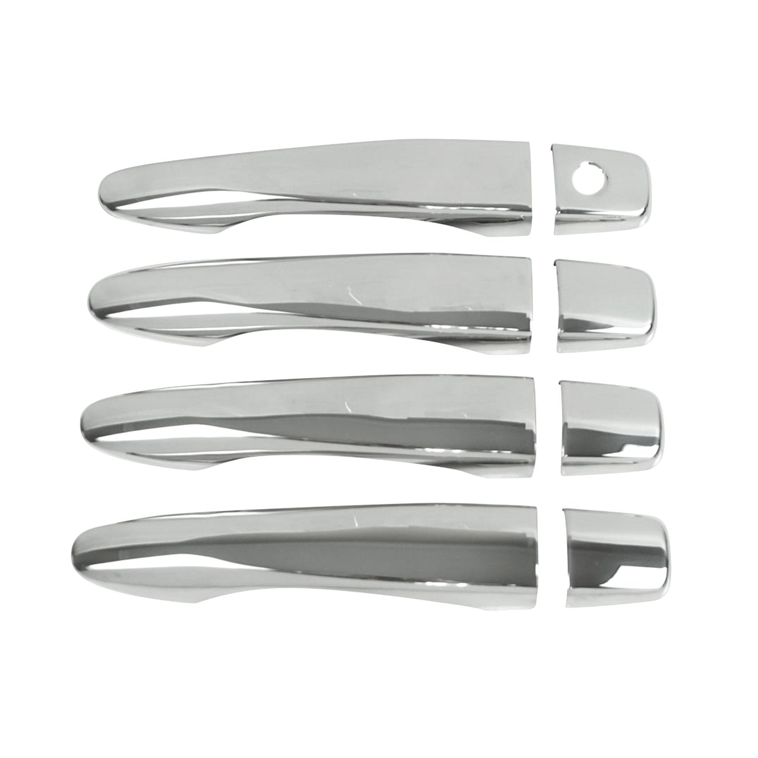 Couverture de poignée de porte pour Nissan Qashqai 2014-2021 en Acier Inox 8Pcs
