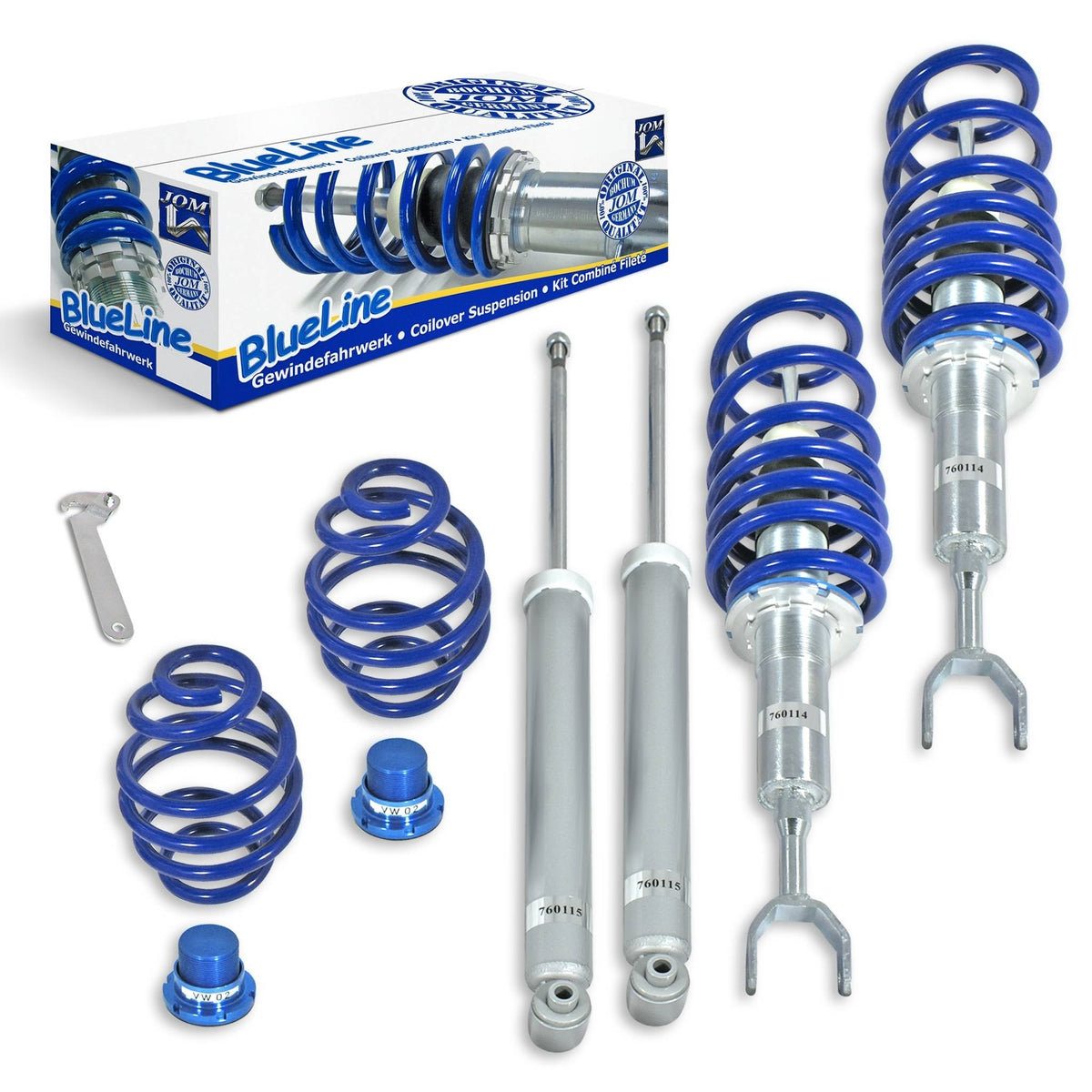 JOM BlueLine Combinés Filetés pour Skoda Superb (3U)