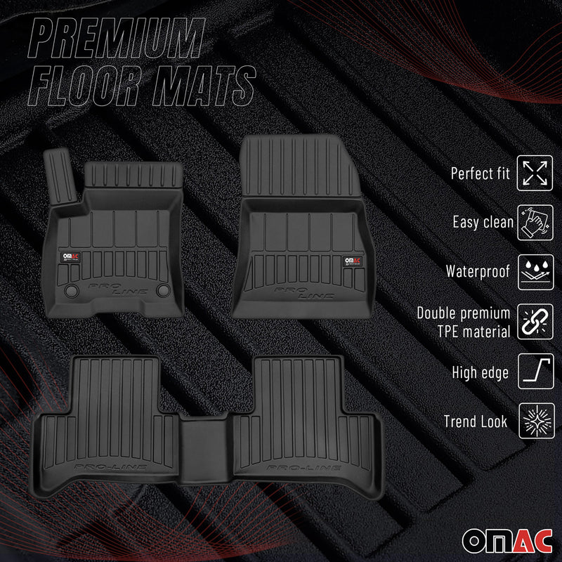 Tapis de Sol pour Mercedes EQA 2021-2025 TPE Noir