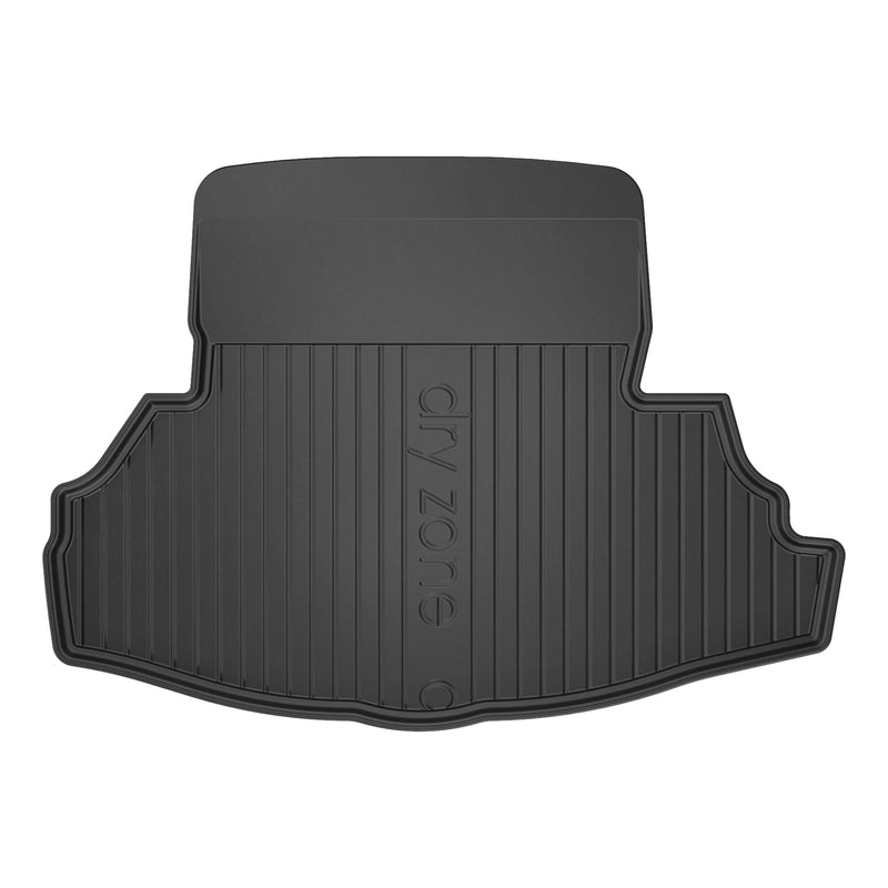 Tapis de coffre pour Honda Accord VII 2002-2008 avec roue de secours TPE Noir 1x