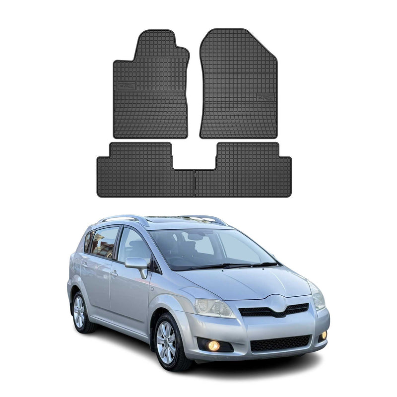 Tapis de Sol pour Toyota Corolla 2004-2009 Caoutchouc Noir
