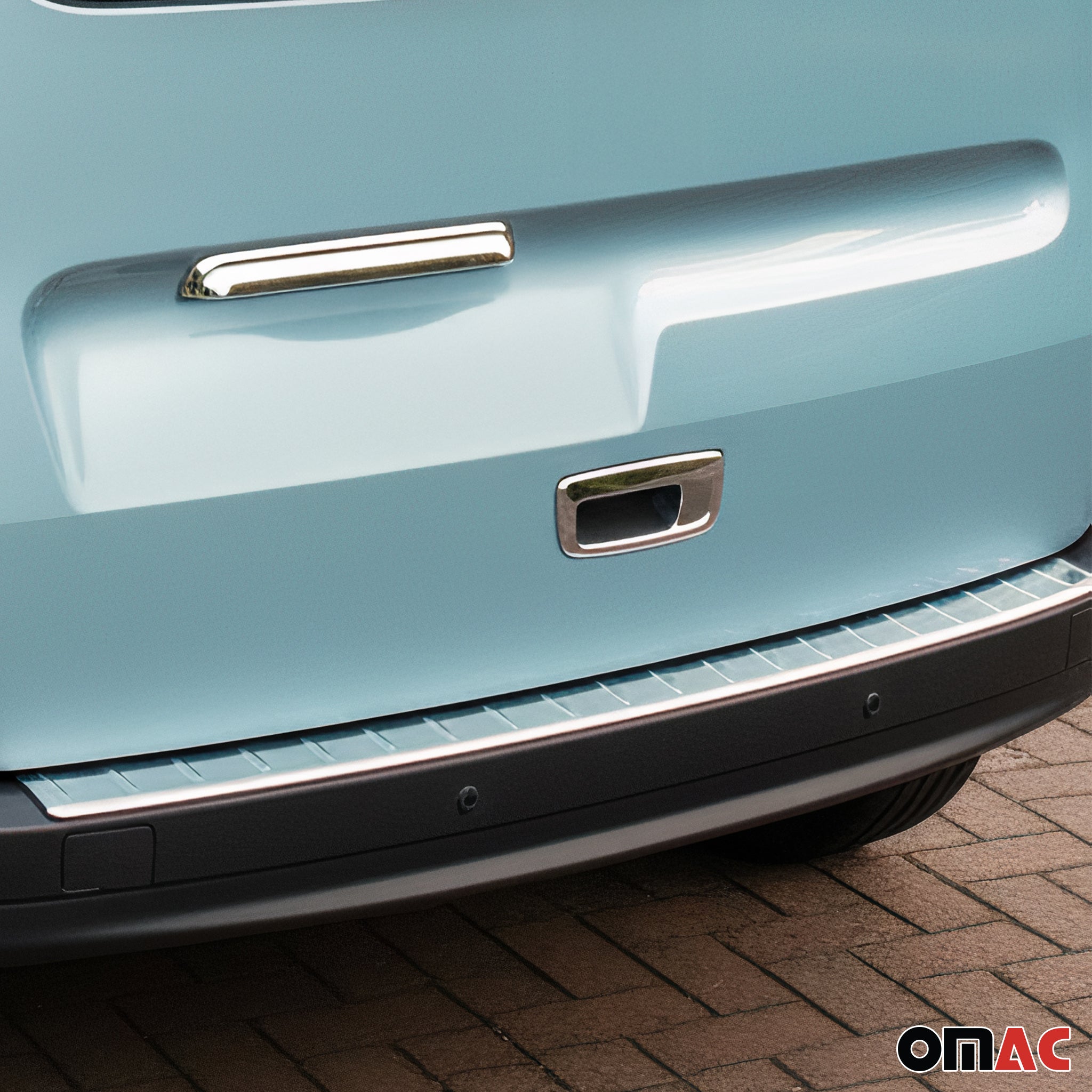 Garniture supérieure de Coffre pour Renault Kangoo 2008-2017 acier inox